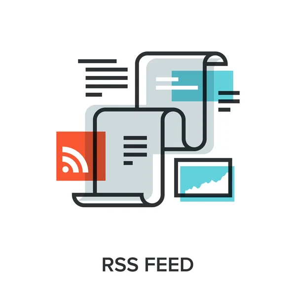 RSS канал — стоковый вектор