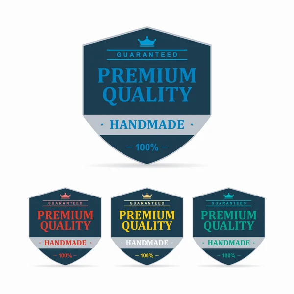 Venda vintage - etiqueta de qualidade premium — Vetor de Stock