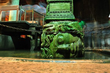 İstanbul Yerebatan Sarnıcı Medusa