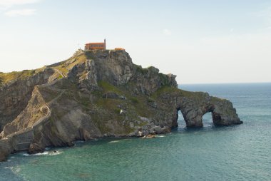 San juan de Gaztelugatxe, Bilbao, İspanya  