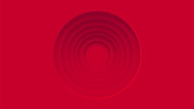 Kırmızı daireler soyut merkez alan malzeme tasarımı