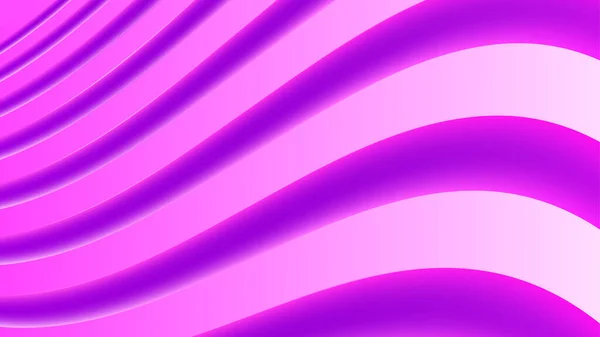 Lila Linie Welle Neonlicht Abstrakte Vektorhintergrund — Stockvektor