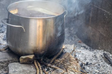 Ormandaki yangını söndür.