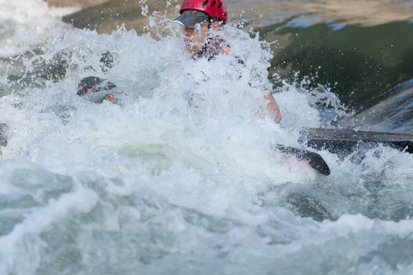 Dolce Verona Octubre 2018 Rafting Río Whitewater Adigemarathon —  Fotos de Stock