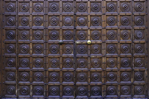 Antique Wooden Doors View — Stock Photo, Image