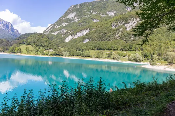 Ángulos Vistas Del Lago Tenno — Foto de Stock