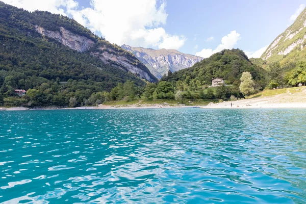 Ángulos Vistas Del Lago Tenno — Foto de Stock