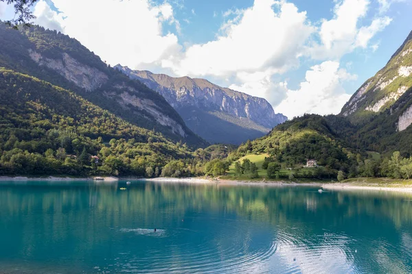 Ángulos Vistas Del Lago Tenno — Foto de Stock