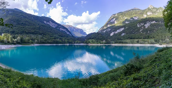 Ángulos Vistas Del Lago Tenno — Foto de Stock