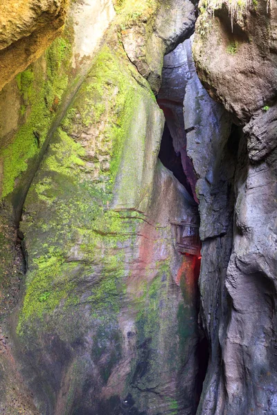 Scenic View Light Cave — Stock Photo, Image