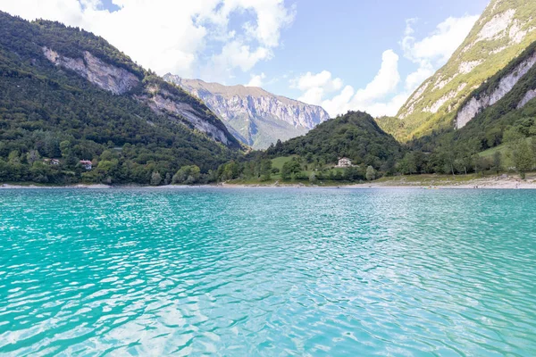 Ángulos Vistas Del Lago Tenno — Foto de Stock