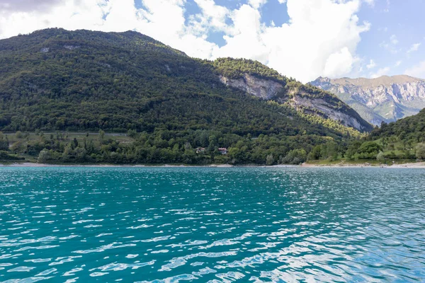 Ángulos Vistas Del Lago Tenno — Foto de Stock