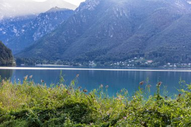 Güzel göl manzarası