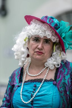 ALA, TRENTO, ITALY, 12 Temmuz 2019: Ala, Kadife Şehri Festivali, 