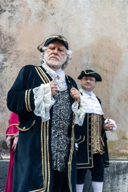 ALA, TRENTO, ITALY, 12 Temmuz 2019: Ala, Kadife Şehri Festivali, 