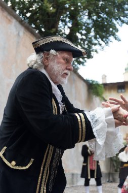 ALA, TRENTO, ITALY, 12 Temmuz 2019: Ala, Kadife Şehri Festivali, 