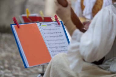 ALA, TRENTO, ITALY, 12 Temmuz 2019: Ala, Kadife Şehri Festivali, 