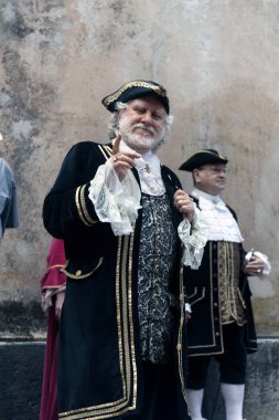 ALA, TRENTO, ITALY, 12 Temmuz 2019: Ala, Kadife Şehri Festivali, 