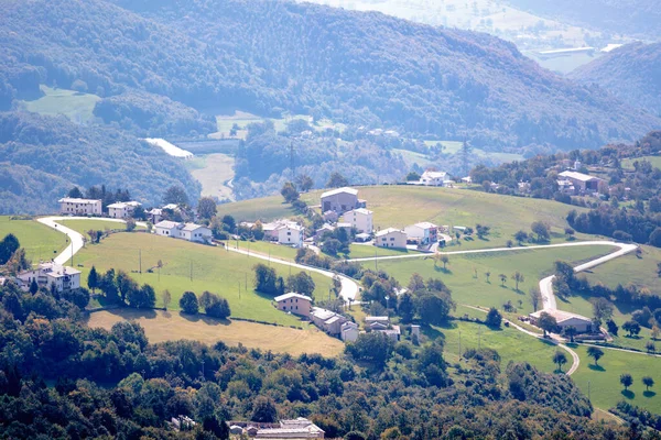 Krásná Krajina Údolí Švýcarska — Stock fotografie