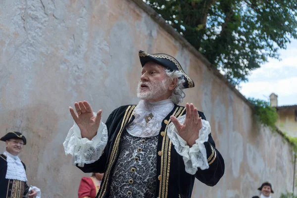 ALA, TRENTO, ITALY, 12 Temmuz 2019: Ala, Kadife Şehri Festivali, 