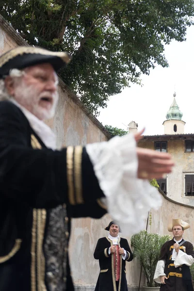 Ala Trento Italy Июля 2019 Года Ala Фестиваль Город Бархата — стоковое фото