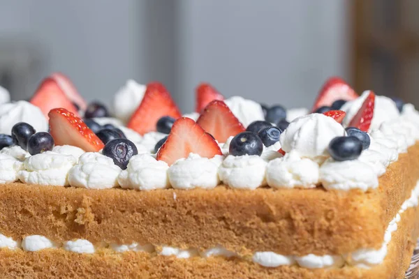 Hausgemachter Kuchen Hausfrau Hobby — Stockfoto
