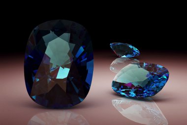 Alexandrite (yüksek çözünürlükte 3d görüntü)
