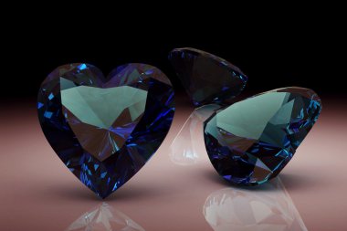 Alexandrite (yüksek çözünürlükte 3d görüntü)