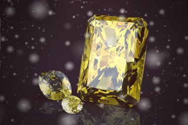 yellow sapphire clipart