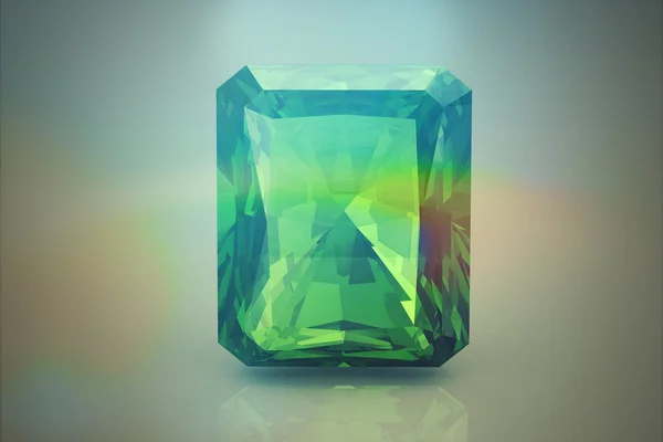 Peridot gem — Zdjęcie stockowe