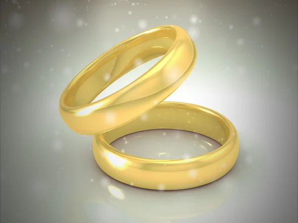 Krásné šperky prsteny — Stock fotografie