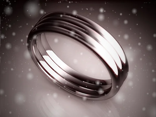 아름 다운 보석 반지 — 스톡 사진