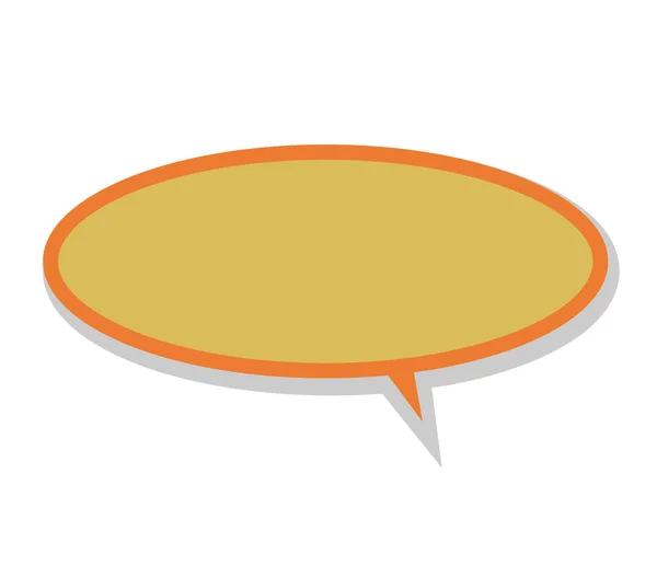 Blank speech bubble — Stock Vector