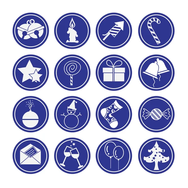 Set of Party Icons — Stock Vector