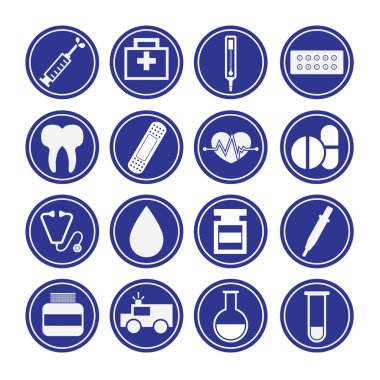 büyük tıbbi simge kümesi