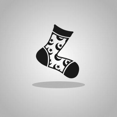 Siyah çorap simgesi