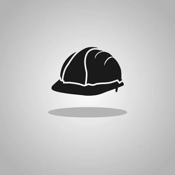 Icono de construcción de casco duro — Vector de stock