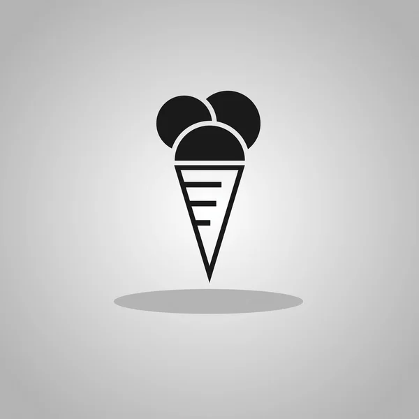 Ice cream icon — Stock Vector