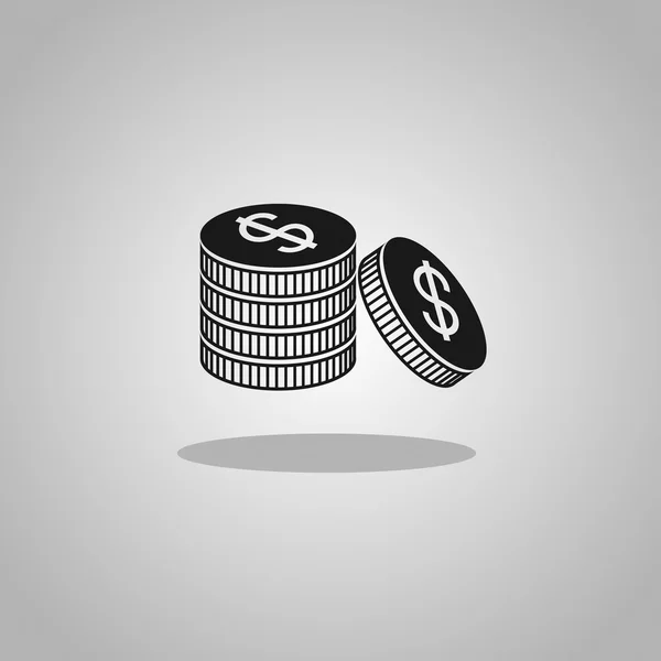 Stack of Coins icon — Stock Vector