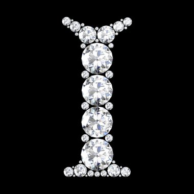 Güzel çarpıcı elmas ayarla