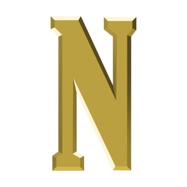 Altın N harfi