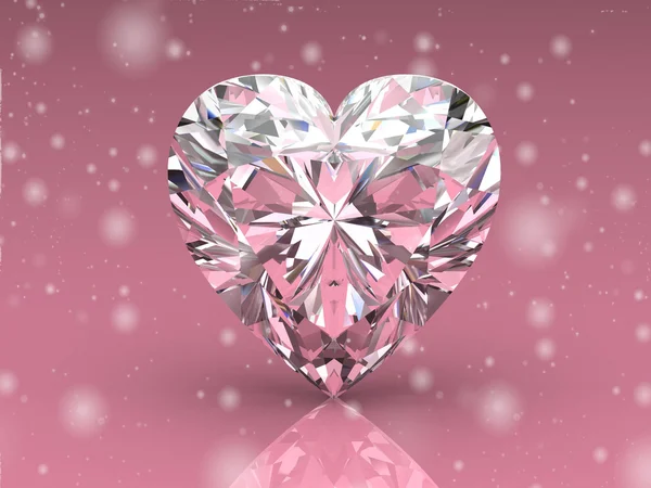 Діамантова коштовність (з високою роздільною здатністю 3D-зображення ) — стокове фото