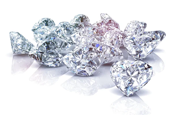 Gioiello diamante (immagine 3D ad alta risoluzione ) — Foto Stock