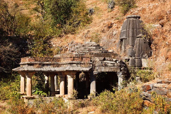 Abandoned hindu temple — Stock Photo, Image