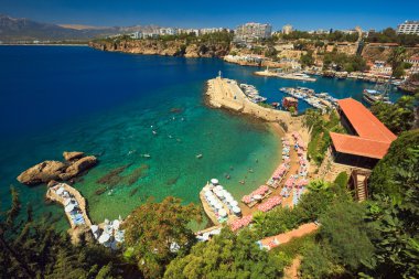 Antalya liman görünümünü