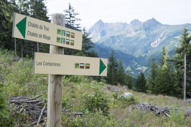 LES CONTAMINES işareti