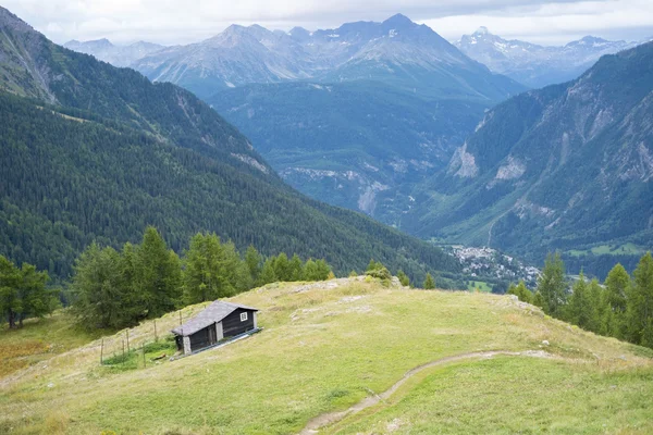 Courmayeur — Stock fotografie