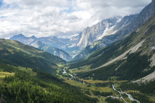 Val Ferret, Italia — Foto de Stock