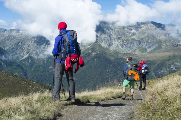 Mont Blanc-ban. Jogdíjmentes Stock Fotók