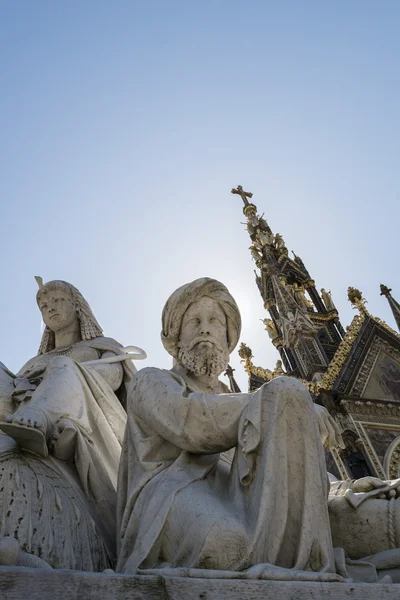 Albert Memorial African group — Stock Photo, Image